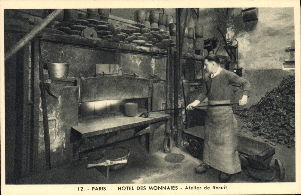 Paris — Hotel des Monnaies — Annealing Workshop - Vorderseite