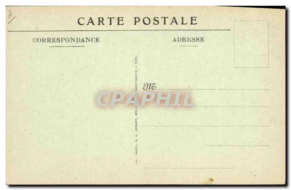 Paris — Hôtel des Monnaies — Die große Halle des Museums — DAL. Repro. Méridio - Rückseite