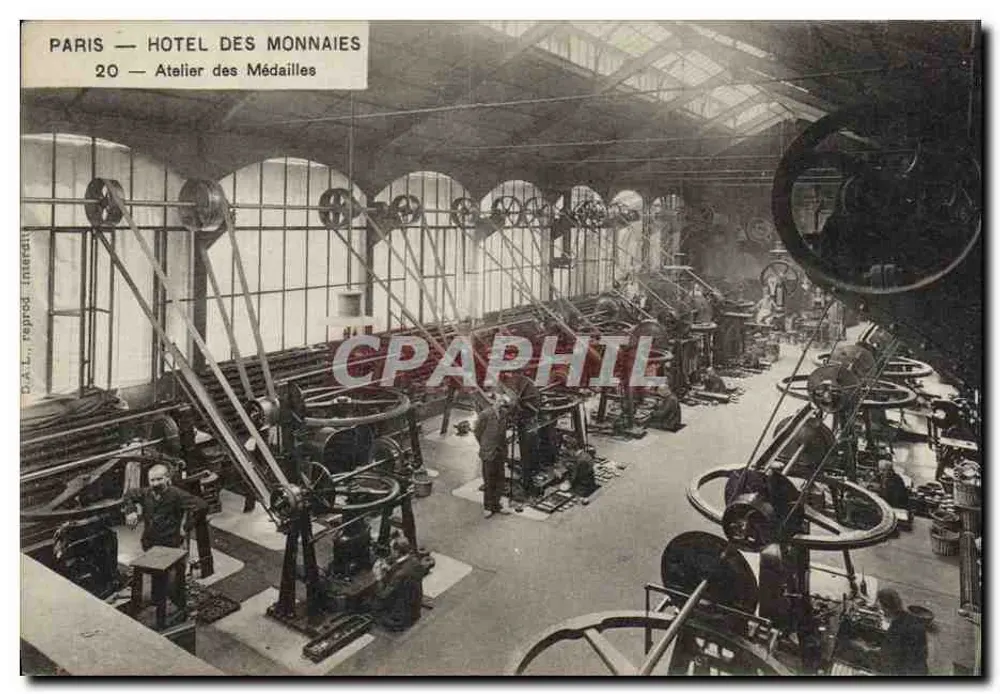 Paris — Münze — Medaillenwerkstatt - Vorderseite