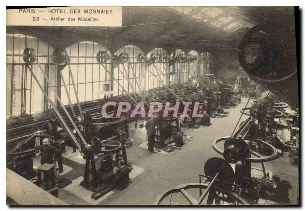 Paris — Die Münze — Medaillenwerkstatt — Dall'Esped, n°23 - Vorderseite