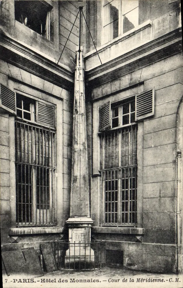 Paris - Münzhof - Cour de la Méridienne — C.M. - Vorderseite