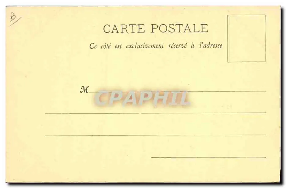 Alongamento com a arma — Exercício militar — Carta postal não editada - Verso