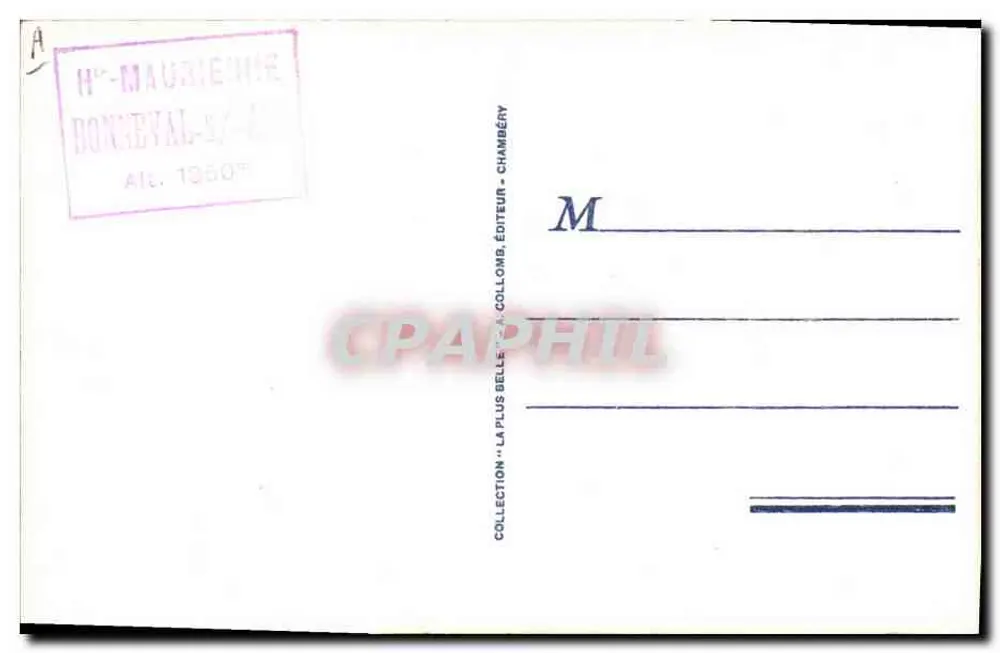 Mulher em traje tarentaise — A Savóia Pitoresca — Aldia, n°39 - Verso