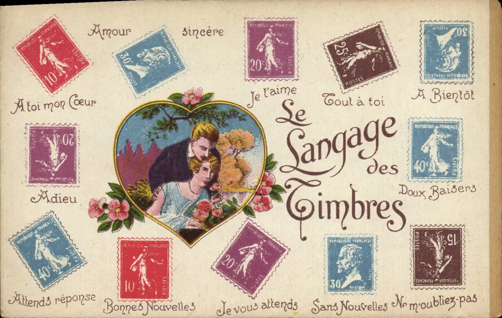 Le Langage des Timbres — éditeur : CPAPHIL - Frente