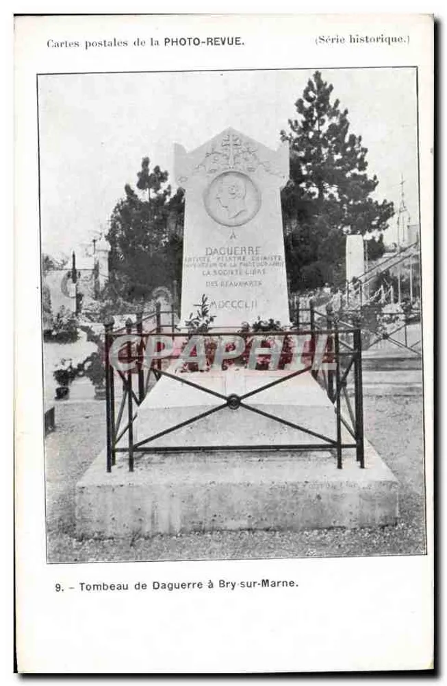 Túmulo de Daguerre em Bry-sur-Marne — Séries históricas — PHOTO-REVUE - Frente