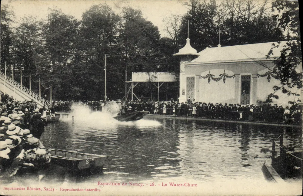 Ausstellung von Nancy - Der Water-Chute — Imprimeries Réunies, Nancy - n°28 - Vorderseite