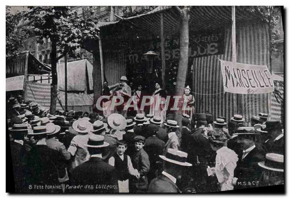 Fest auf Marseille — Parade der Wrestler — M.S. & Cie - Vorderseite