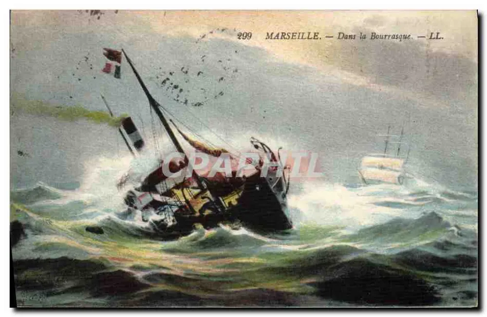 MARSEILLE — Na Tempestade — LL. — N° 299 - Frente