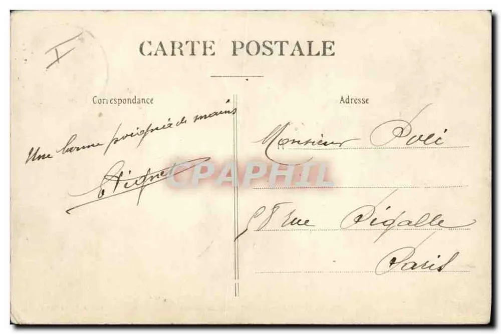Le Havre — Abfahrt zum Fischen — Verlag A. P., Le Havre, Nr. 20 - Rückseite