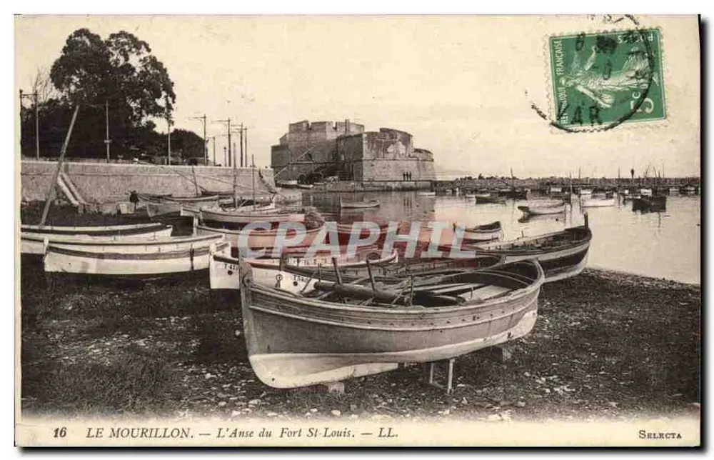 Le Mourillon — Der Hafen des Fort St-Louis — LL. — Selecta - Vorderseite
