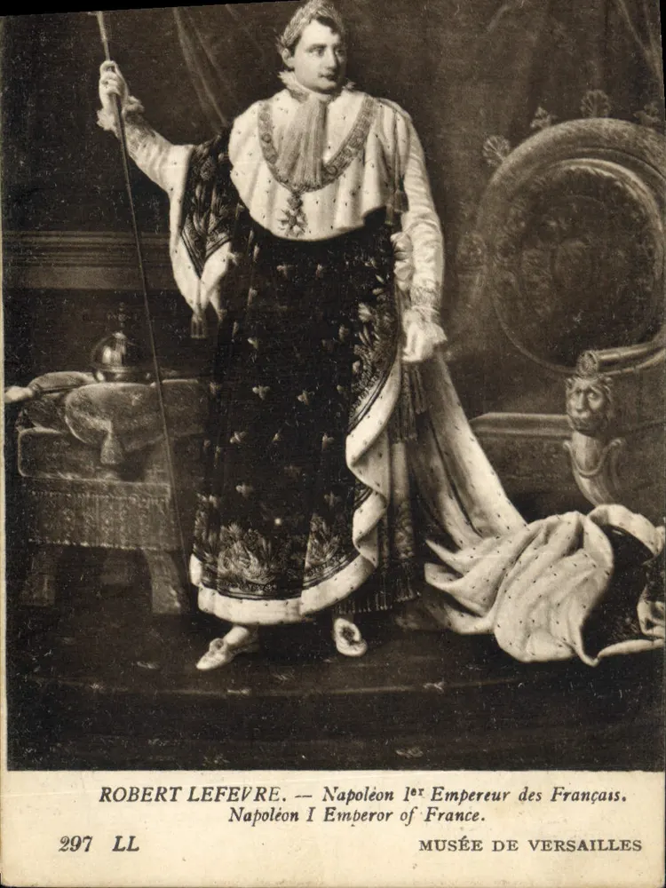 Napoléon Ier, Kaiser der Franzosen — Robert Lefevre — Musée de Versailles - Vorderseite
