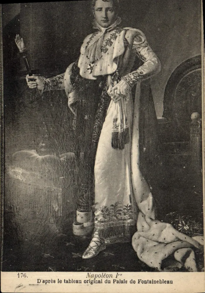Napoleon I — Nach dem Originalgemälde des Schlosses Fontainebleau — Künstleredition L.M. - Vorderseite