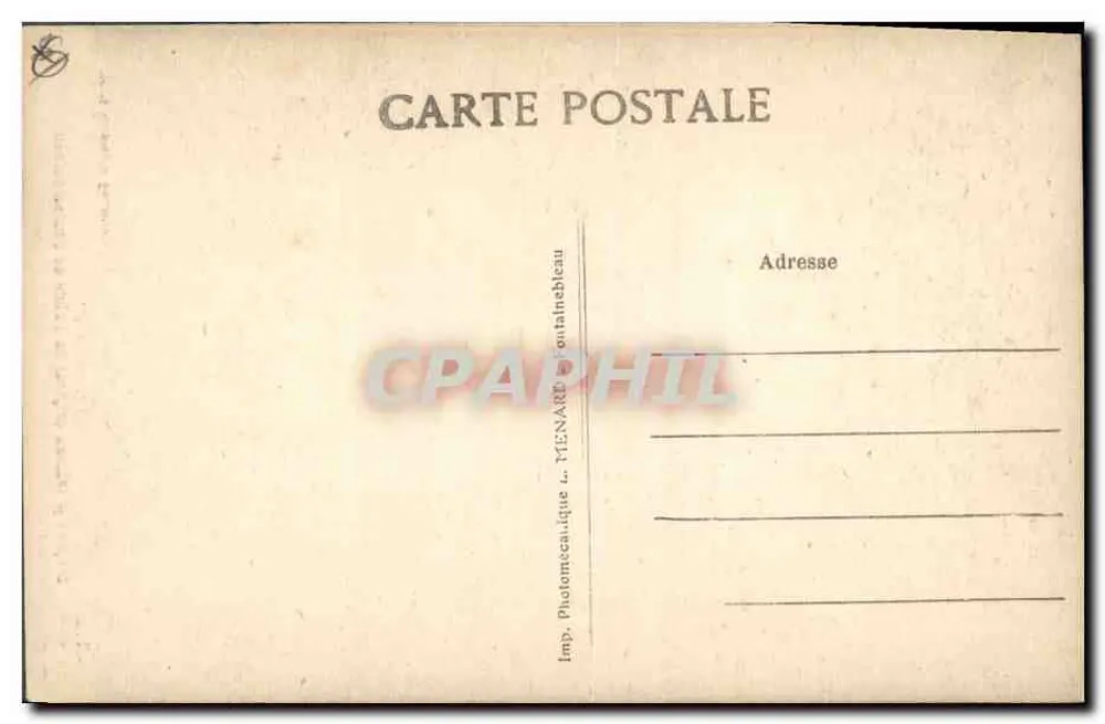 Napoleon I — Nach dem Originalgemälde des Schlosses Fontainebleau — Künstleredition L.M. - Rückseite