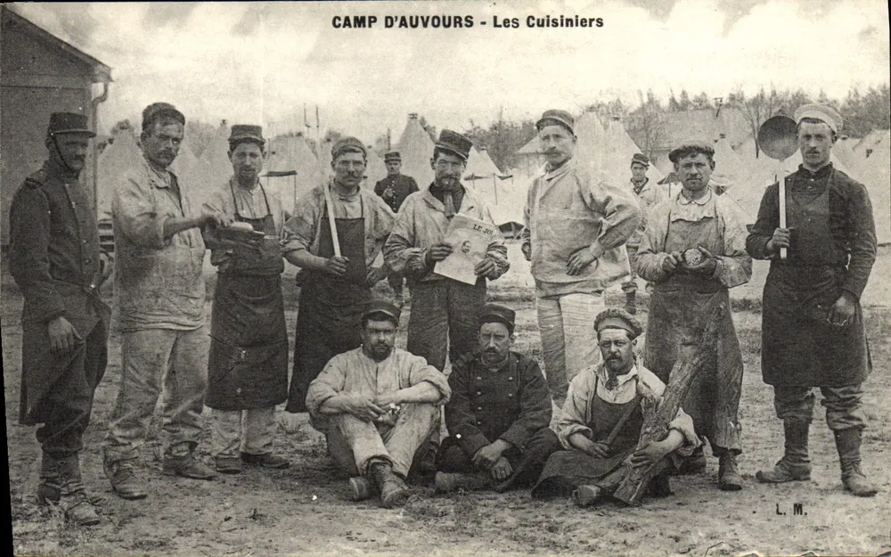 Camp d'Auvours - Die Köche — L. M. - Vorderseite