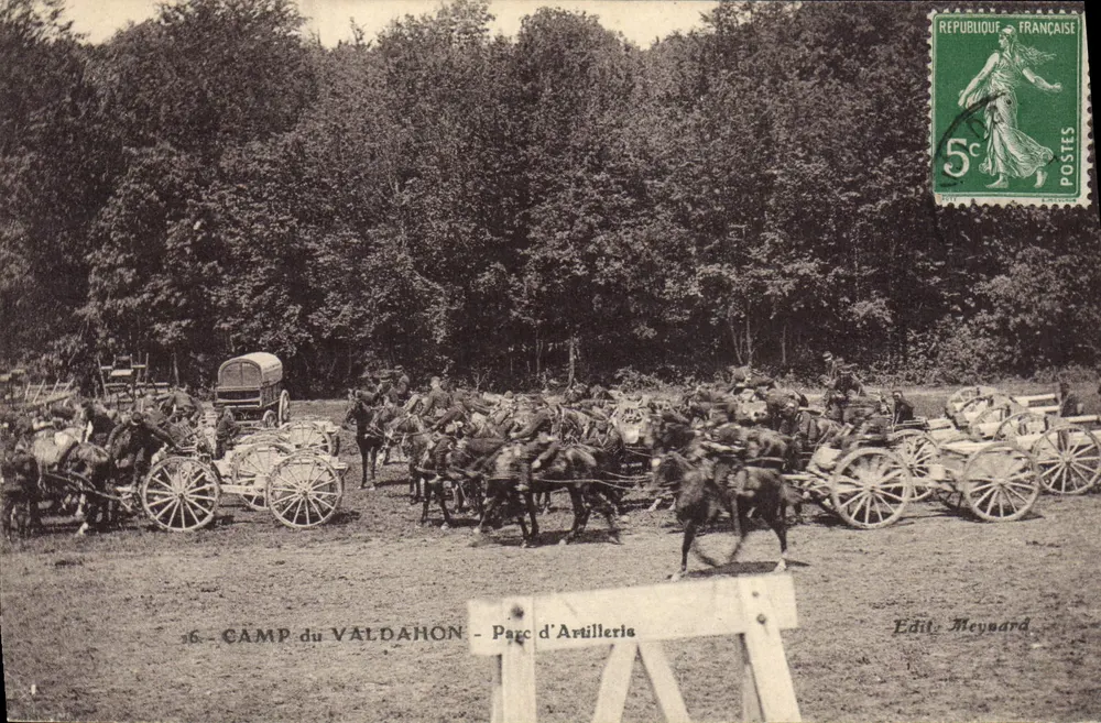Camp du Valdahon — Artilleriepark — Édit. Meynard - Vorderseite