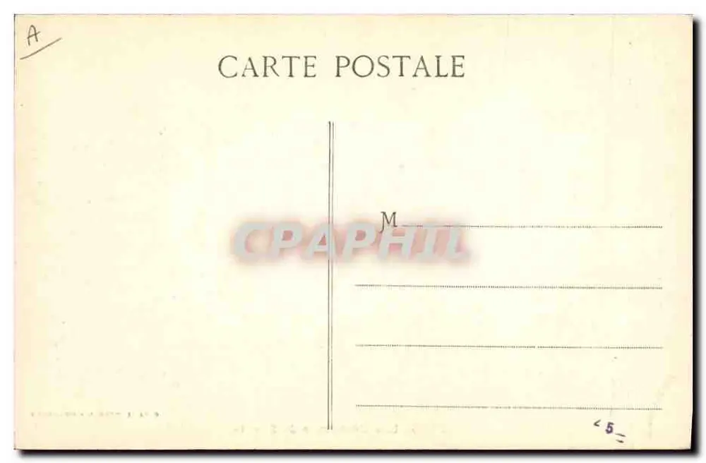 De Klederdragers van Savoie — Collectie L. Grimal, Chambéry — n° 2265 - Achterkant