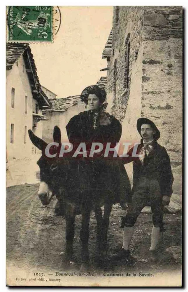 Bonneval-sur-Arc — Trachten der Savoie — Pittier, phot-édit, Annecy - Vorderseite