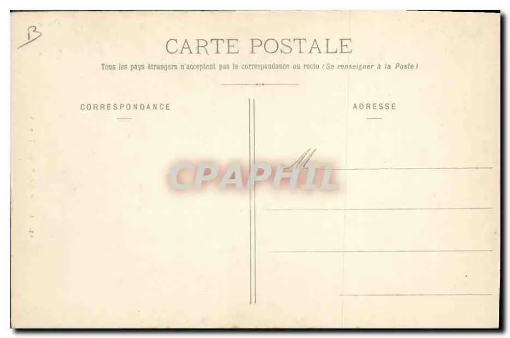 Costumes de Savoie (Tignes) — Sujet : femme en costume traditionnel — Éditeur E. Reynaud, Chambéry, n°13 - Verso