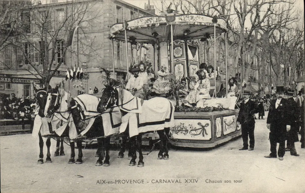 AIX-en-PROVENCE — Karneval XXIV — Jeder an der Reihe — Verlag nicht sichtbar - Vorderseite