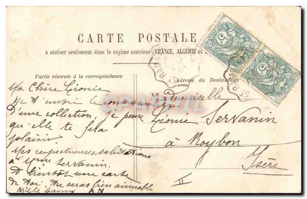 A Côte St. André — Os Pessoas Corajosas — editor não identificado - Verso