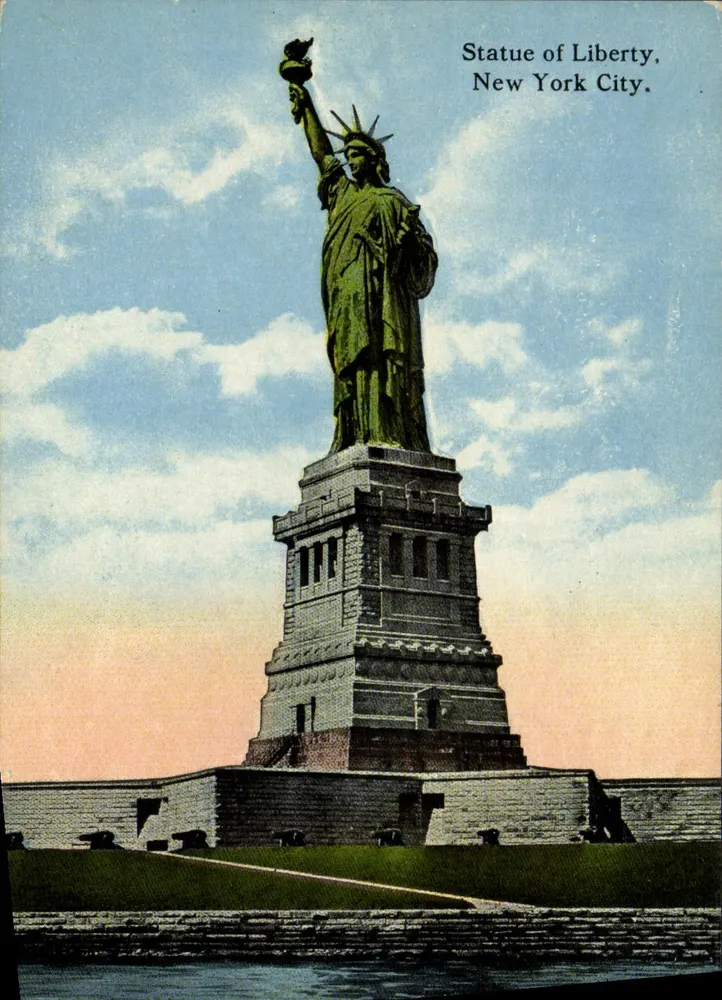 Statue of Liberty — New York City — The American Art Publishing Co. n°45 - Vorderseite