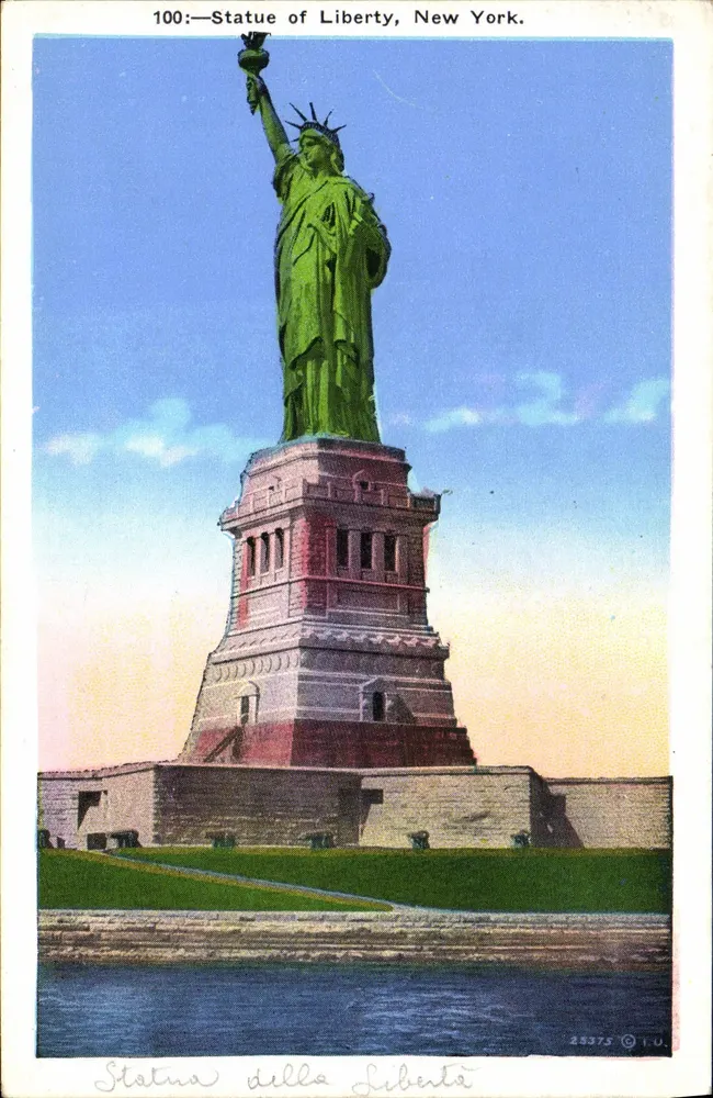 Statue of Liberty, New York — Meditation Post Card Publishing Co. n°25375 - Vorderseite
