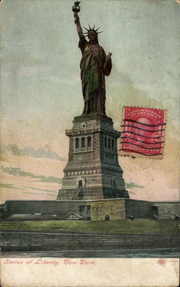 Statue of Liberty — New York — E. D. Small & Son, Nr. 1944 - Vorderseite