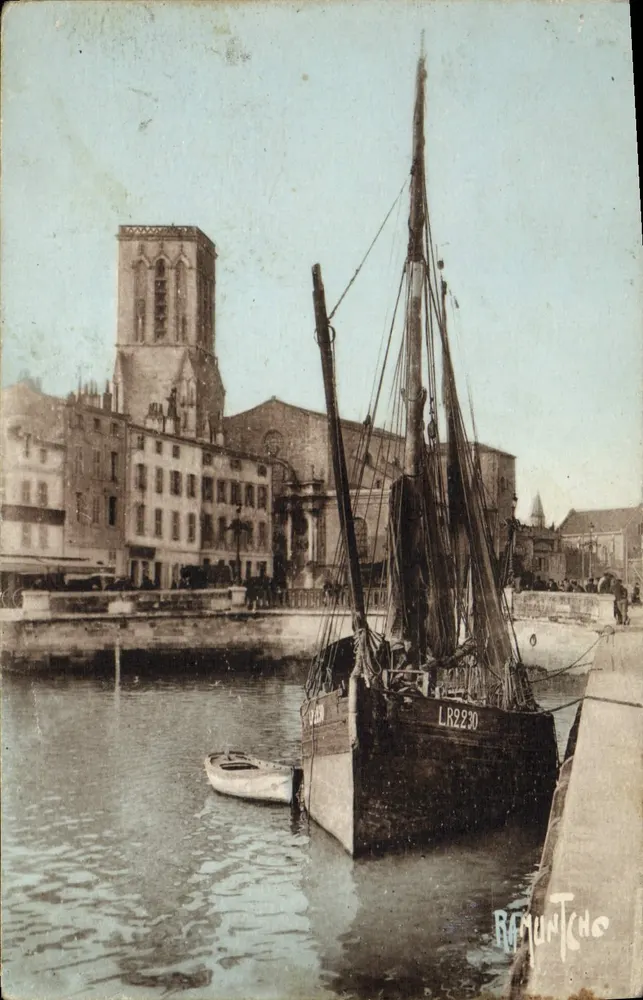 Le Port in Richtung Saint-Sauveur — La Rochelle — Künstlerische Ausgaben Raymond Bergevin - Vorderseite