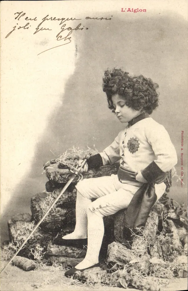 L'Aiglon — Fototypie A. Barguet en Cha. Nomer — serie-nummer niet zichtbaar - Voorkant