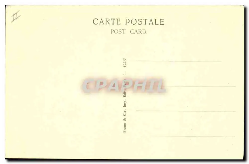 Napoleão, Primeiro Consul — Museu do Século XIX — Ingres — n° 17435 - Verso