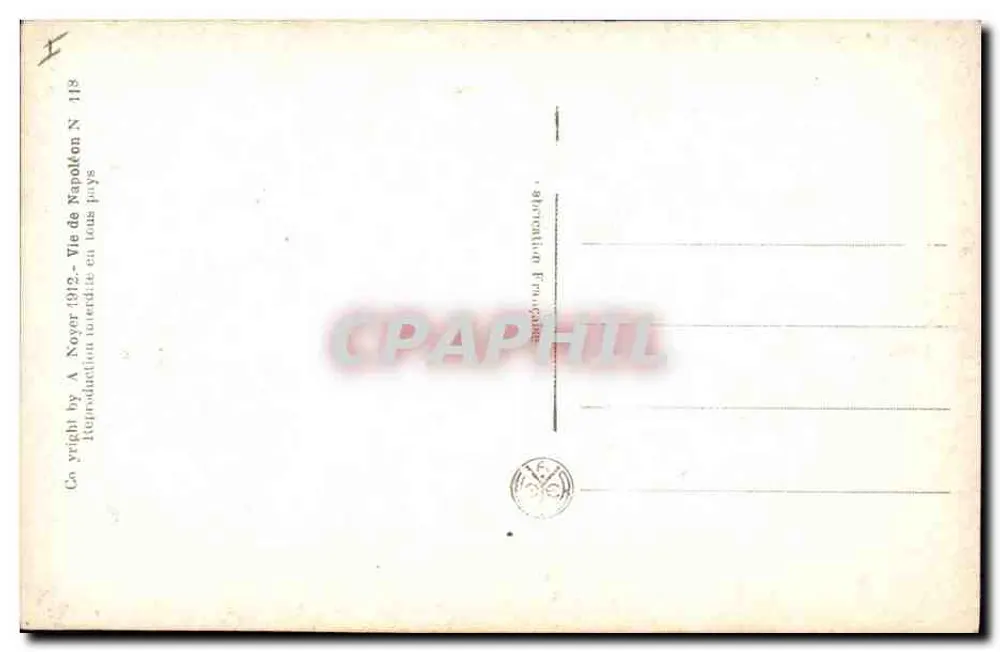 Belagerung von Toulon — 1793 — AIN Paris N°118 - Rückseite