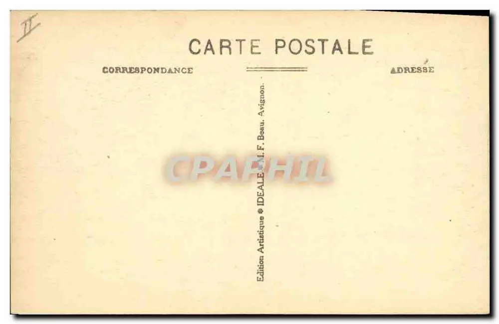 Avignon - Ehemaliges Münzhäusl — Verlag IDEALE M.F.B. - Rückseite