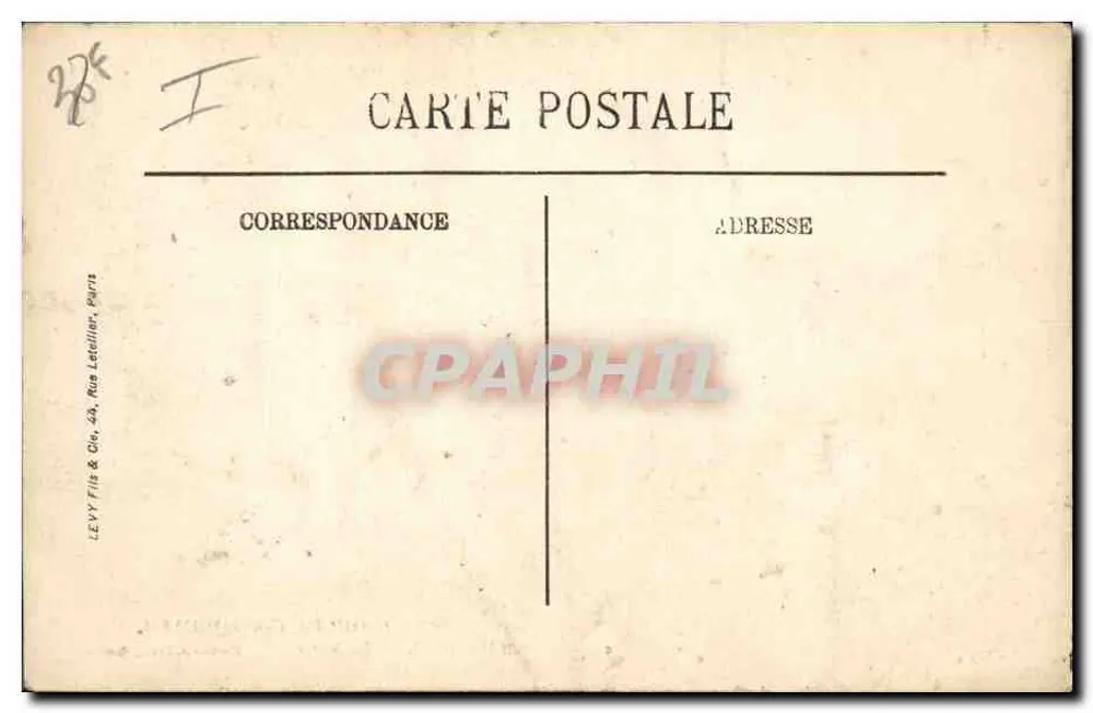 Camp de Coëtquidam — La Soupe — Édition J. Soral, Rennes - Rückseite