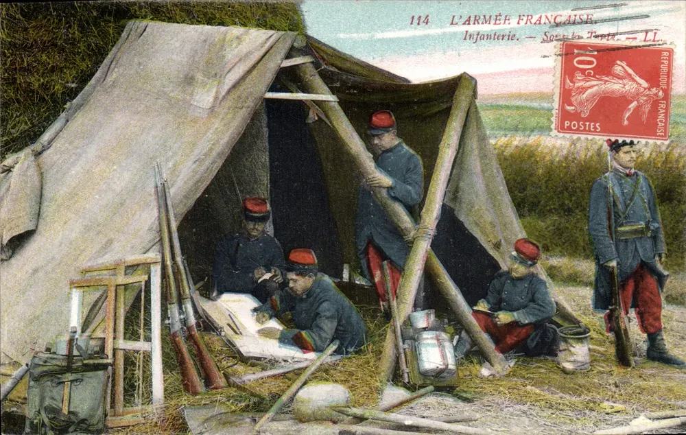 DIE FRANZÖSISCHE ARMEE — Infanterie — Sotteville — LL — n°114 - Vorderseite