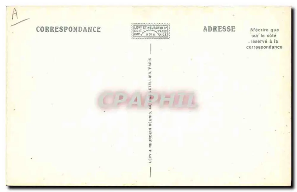 Savoie Pittoresque — Trajes de Savoie (Tarentaise) — LL. n°10 - Verso