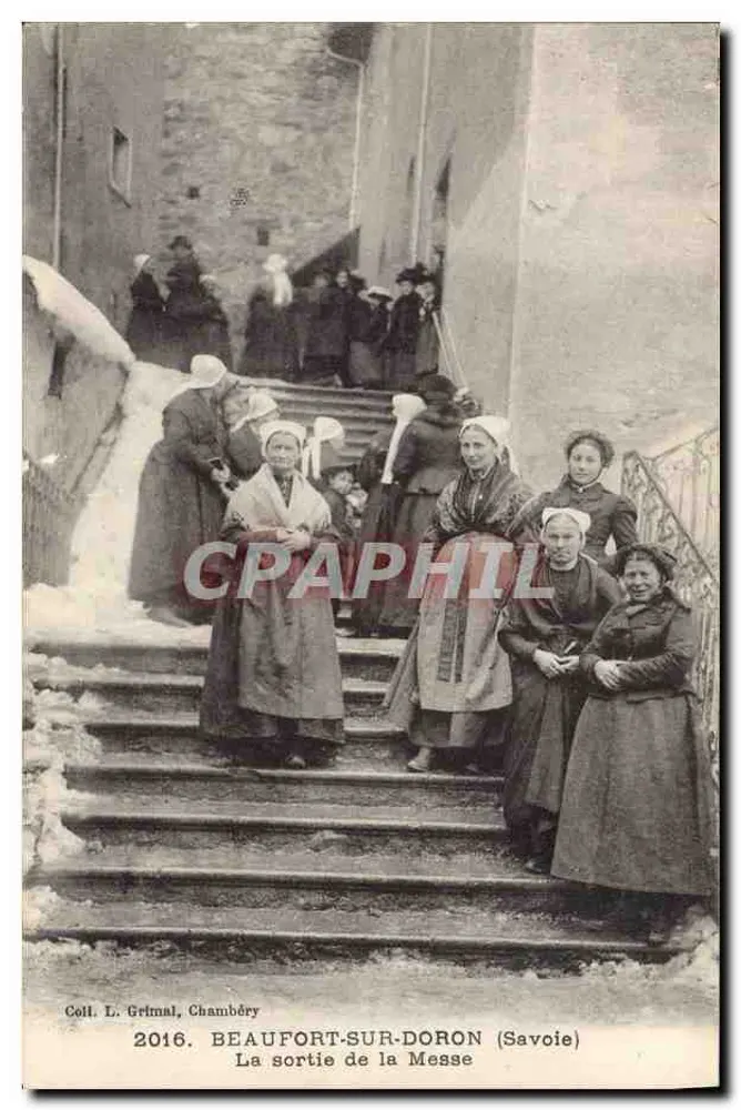 Beaufort-sur-Doron (Savoie) — Ansicht der Messe-Veranstaltung — Sammlung L. Grimal, Chambéry, n°2016 - Vorderseite