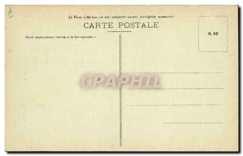 Trajes de FONTCOUVERTE (Maurienne) — Savoia — Fotografia Grimal, Chambéry - Verso