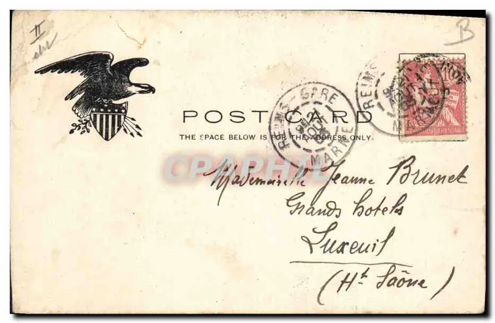 Statue of Liberty, New York — Ansicht der Statue auf ihrem Sockel, Herausgeber PUB. BY ILLUSTRATED POSTAL CARD CO., 233 BROADWAY, n° 110 - Rückseite