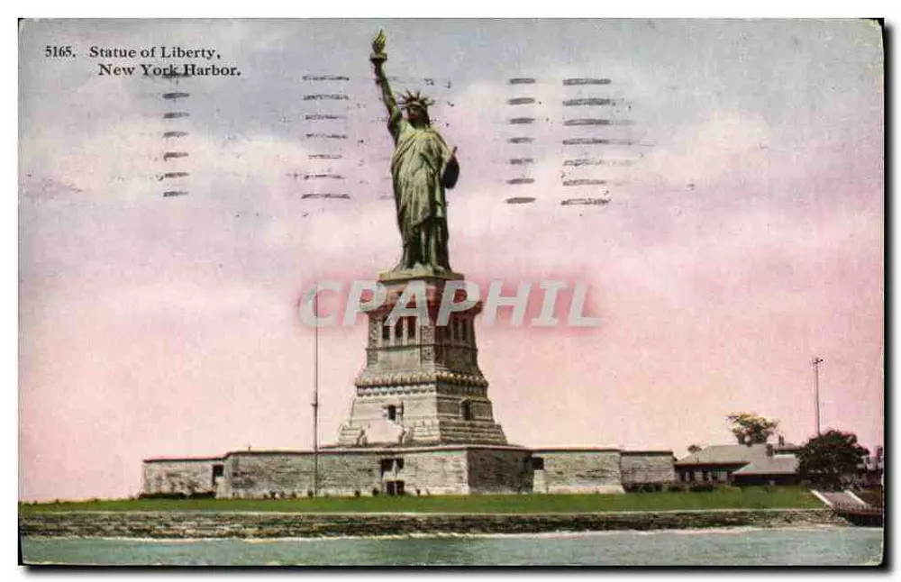Statue of Liberty — New York Harbor — Verlag: 5165 - Vorderseite