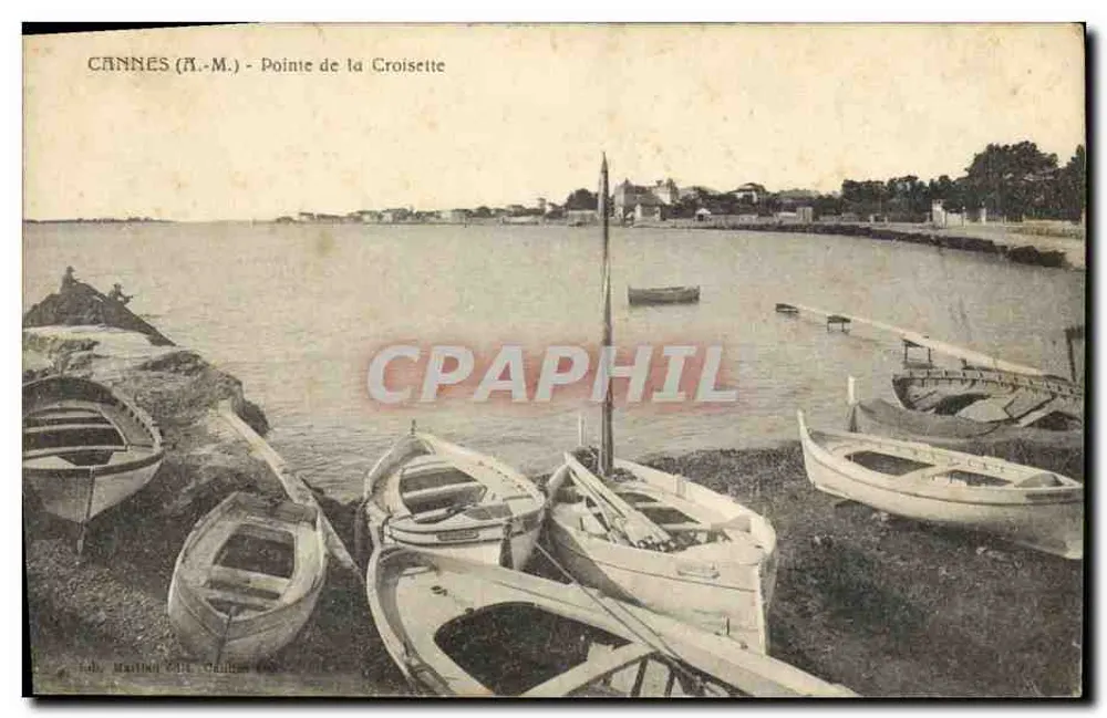 CANNES (R.-M.) - Ponte da Croisette — Editora: Martini & Cie, Cannes - Frente
