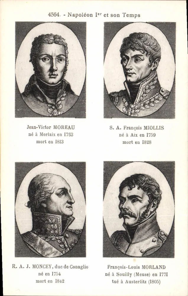 Napoleon I. und seine Zeit — Serie 4564 — Collections d'Art et d'Histoire, Paris - Vorderseite