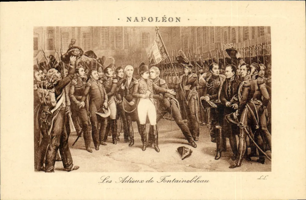 Napoléon — Les Adieux de Fontainebleau — LL - Vorderseite