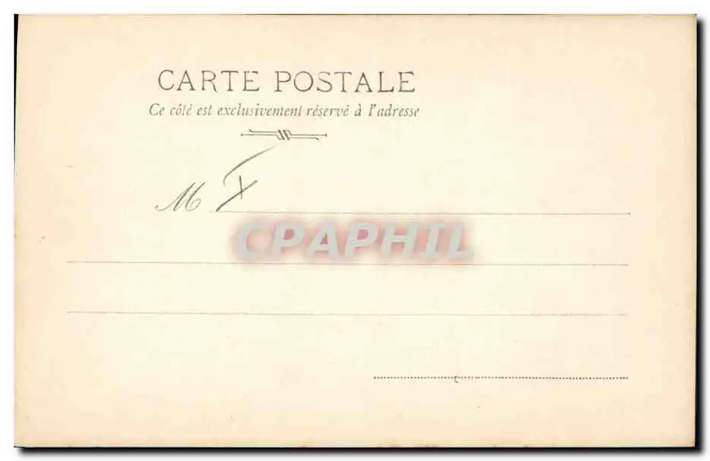 Der Kult der Efeu — Fräulein Spindler und Fräulein Robinne — J. Manuel, Paris, n° 122/6.S.I.P. - Rückseite