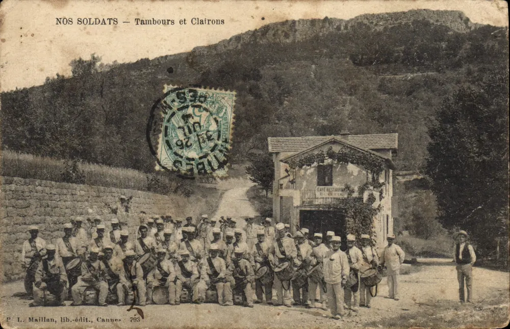 Nos Soldats — Tambours et Clairons — P. L. Maillan, lib.-édit., Cannes 793 - Vorderseite