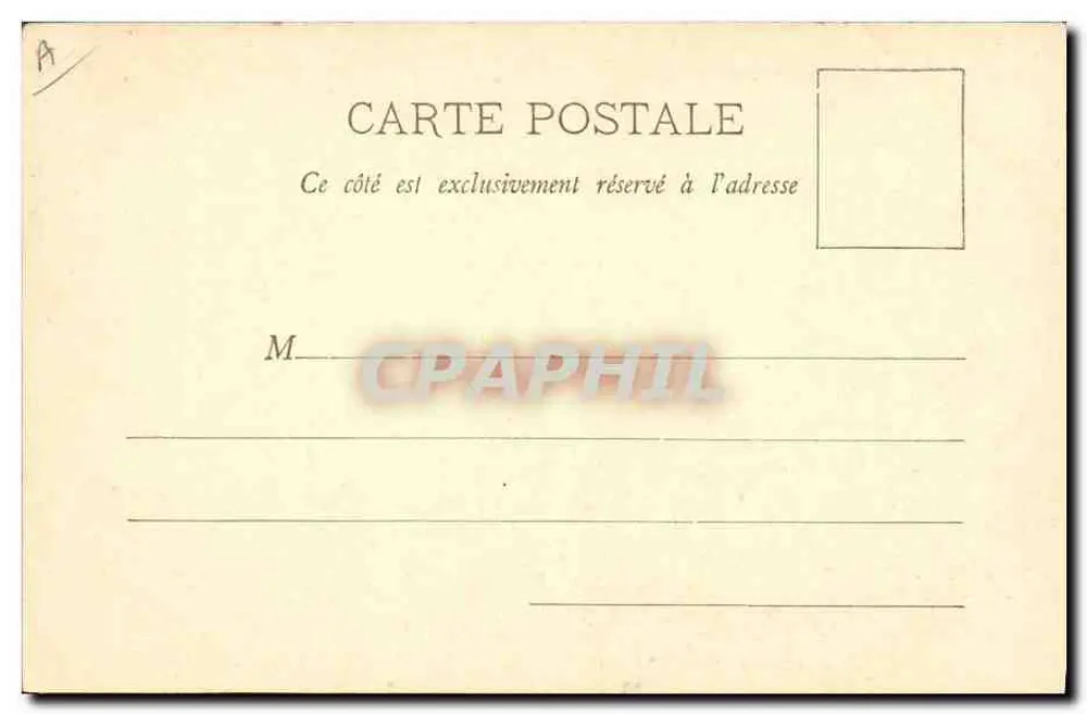 Bei La Grand' Halte - Der Café — Fotografie A. Heymonost, Nancy - Rückseite