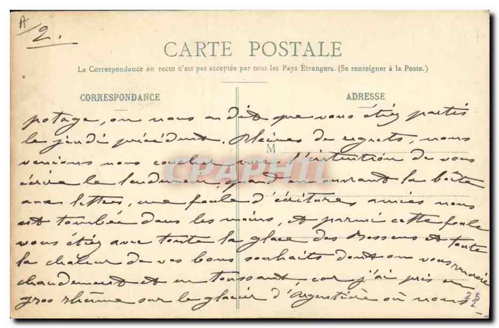 Trajes de Savóia — Região de Albertville — E. Reynaud Editor Chambéry - Verso