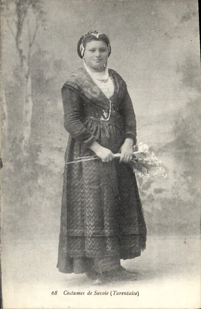 Trajes de Saboia (Tarentaise) — 68 — L. Reynaud, Chambéry - Frente