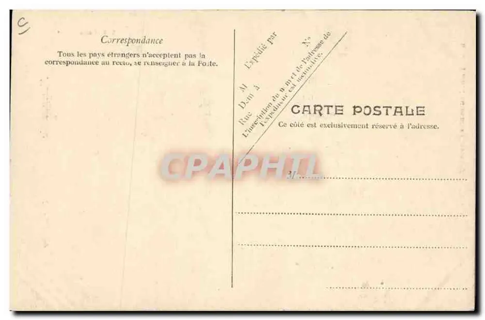 Normandia — Uma leiteira — V.P. Paris No. 8 - Verso