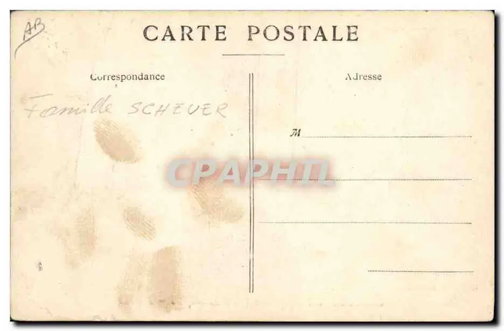 Souvenir du Royaume de Lilliput - Paris — scène de groupe en costumes d'époque, éditeur Ruck - Rückseite