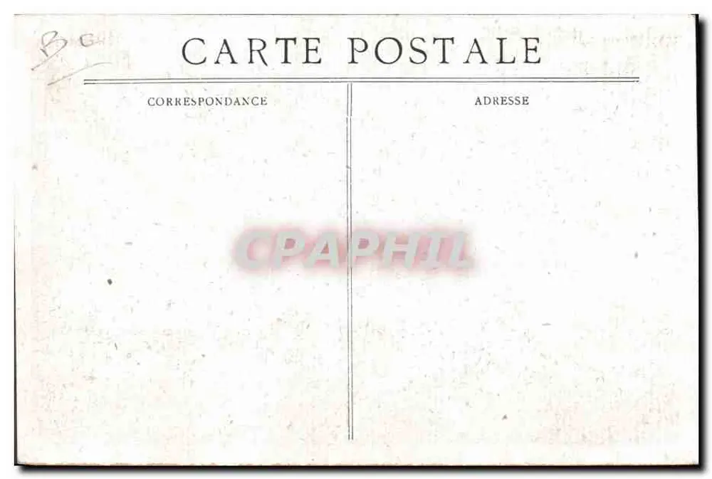 Anões — Grupo de anões e adultos — Carta postal anônima - Verso